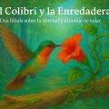 El colibrí y la Enredadera